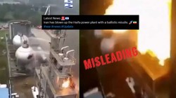 Fact Check: इजरायल में पावर प्लांट पर ईरान के हमले का दावा गलत, चीन का है वीडियो 