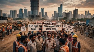 Noida workers strike, minimum wage India, economic inequality India