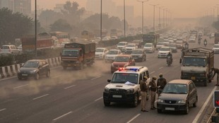 Air Pollution Spikes in Noida as Enforcement Drops 40 percent Decline in Traffic Fines Since January