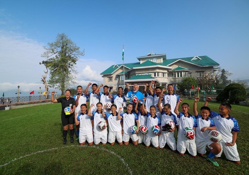 PM Modi Football Game in Gangtok Seen as Youth Outreach Move
