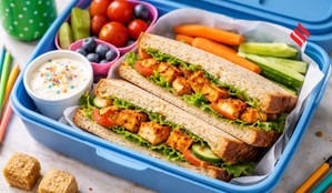 Paneer Tikka Sandwich, Healthy lunch ideas for kids, Easy sandwich recipe for school