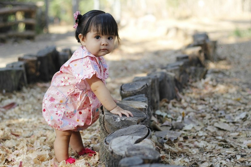 Playing outside