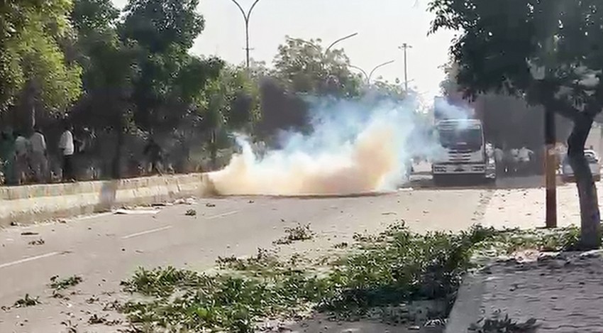 Police deployment Noida