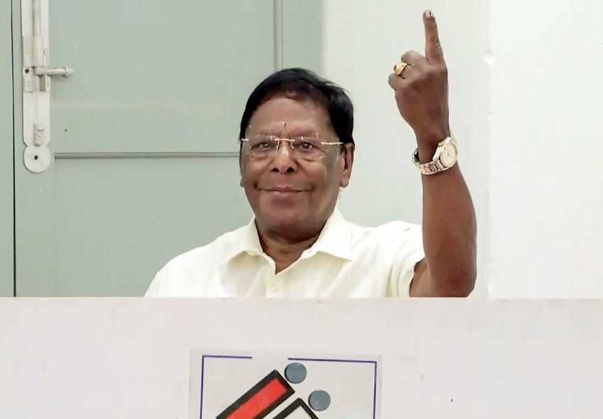  Puducherry former Chief Minister