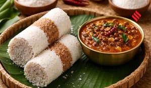 Puttu and Kadala Curry Recipe