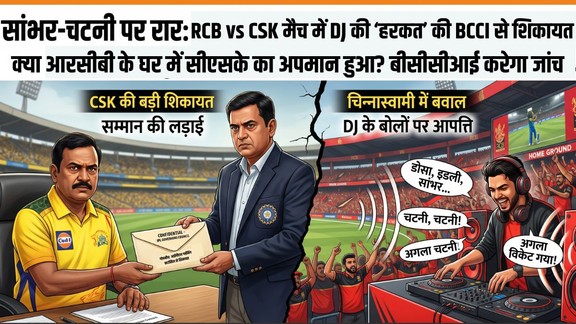 IPL 2026, CSK vs RCB, Dosa Idli controversy, IPL DJ controversy