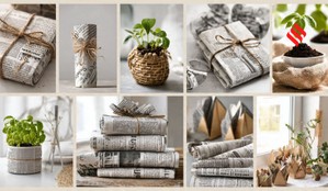 Reuse Old Newspapers