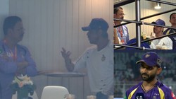 KKR के प्रदर्शन से क्या खुश नहीं हैं शाहरुख खान? सीईओ के साथ गंभीर बातचीत की तस्वीरें आईं सामने