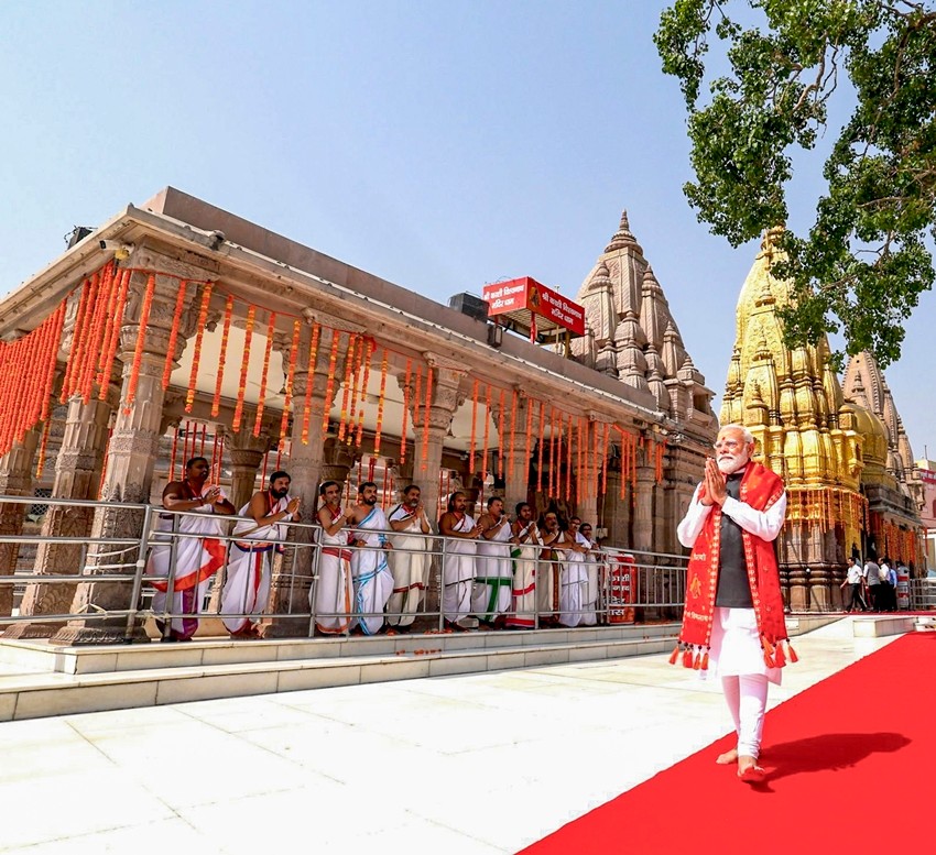Narendra Modi Kashi visit