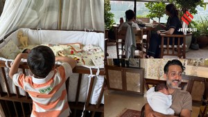सोनम कपूर का शेयर की फैमिली मोमेंट की तस्वीरें, नन्हे बेटे संग दिखाई झलक