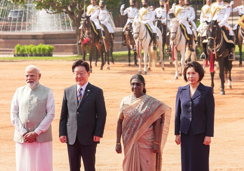 South Korea President India Tour