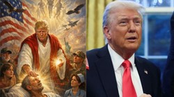 डोनाल्ड ट्रंप की विवादित पोस्ट: जीसस के रूप में तस्वीर शेयर करने के बाद मचा बवाल