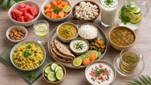 Summer digestive health, beat the heat diet, summer bloating remedies, acidity relief tips, gut-friendly summer foods, probiotics for summer, hydration for digestion, papaya benefits for bloating