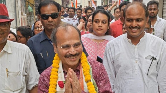 mamata banerjee, adhir Ranjan Chowdhury, Bengal elections