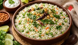 लंच में कुछ हल्का खाना है, तो कम समय में बना लें झटपट दही और धनिया राइस