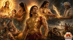 धर्म गाथा: तीन वरदानों के बावजूद अजेय नहीं बन सके कर्ण, एक श्राप बना मृत्यु का कारण
