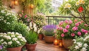 fragrant balcony flowers, summer balcony flowers, aromatic flowers for balcony