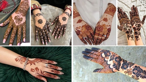 Baisakhi Mehndi Design | simple-trendy-henna-ideas | Mehndi designs photos