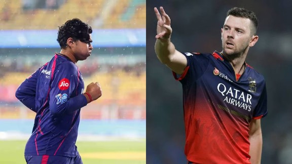 Vaibhav Sooryavanshi, Josh Hazlewood, RR vs RCB Playing 11