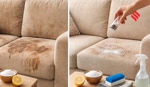 sofa cleaning tips, sofa stain removal, clean sofa at home