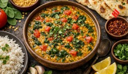 हल्का डिनर करना है तो ट्राई करें पालक-टमाटर वाली हर्ब दाल, देखें कम समय में तैयार होने वाली रेसिपी