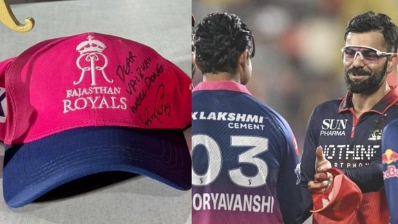 Vaibhav Sooryavanshi, RR vs RCB, IPL 2026, Virat Kohli Special Gift