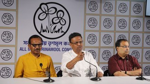 TMC BJP allegations West Bengal, AJUP chief controversy,