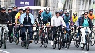 CWG Day 2026, Fit India Sundays on Cycle, Mansukh Mandaviya