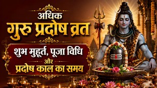 Adhik Maas Guru Pradosh Vrat 2026, Guru Pradosh Vrat date 2026, Adhik Maas Pradosh Vrat shubh muhurat, Guru Pradosh Vrat puja vidhi, Guru Pradosh Vrat katha, Lord Shiva worship in Adhik Maas, Pradosh Vrat timing, Guru Pradosh Vrat significance, Shiva puja rituals, Adhik Maas vrat rules, When is Guru Pradosh Vrat 2026, Guru Pradosh Vrat aarti, Shivling puja method, Adhik Maas spiritual importance, Guru Pradosh Vrat remedies, Shiva mantra and puja, Pradosh Vrat story in Hindi, Adhik Maas Shiva worship benefits, Guru Pradosh fasting benefits, Pradosh Vrat puja samagri,