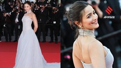 Alia Bhatt Cannes Look 2026: कान्स 2026 में आलिया भट्ट ने बिखेरा फैशन का जादू, स्टील ब्लू गाउन में लगीं डिज्नी प्रिंसेस