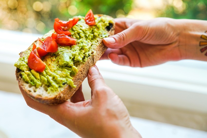 Avocado And Tomato Toast