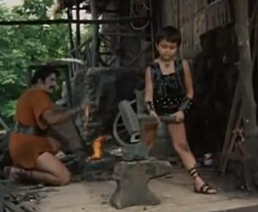 Bobby Deol as Young Dharamendra - Dharam Veer (1970)