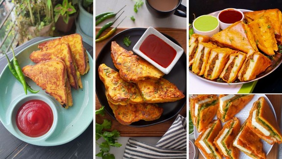Bread pakoda kaise banaya jata hai, Bread Pakora with potato filling Recipe