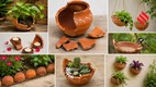 Broken Matka Reuse Ideas