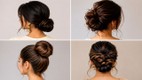 bun hairstyles ideas | thin hair bun styles | patle balo ke liye bun hairstyle