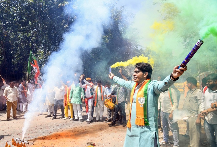 Bengal witness high-energy celebrations after results