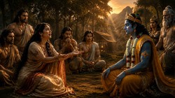 धर्म गाथा- क्या रजस्वला स्त्री को भरी सभा में घसीटना धर्म है? द्रौपदी का श्री कृष्ण से पूछा वो सवाल जिससे पांडव भी हो गए थे निरुत्तर