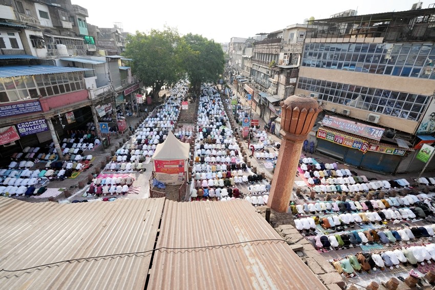 Jama Masjid Eid prayer
