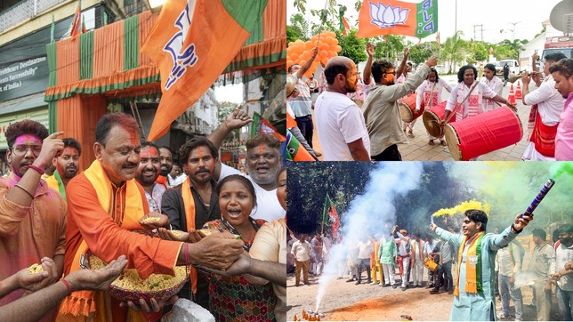 Election Results Day turns into a festival across five states