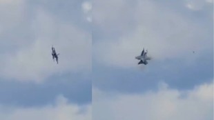 US Navy Jet collide