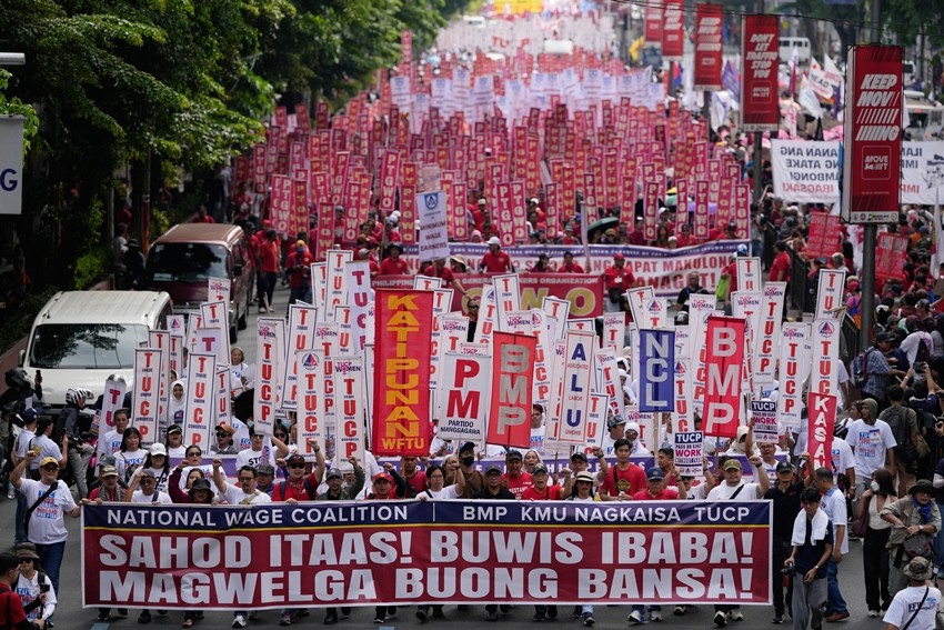 Global May Day Protests Erupt Over Energy Crisis and Cost of Living