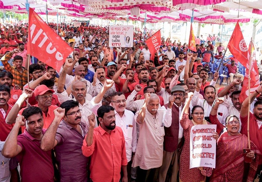 Workers Protest Globally Over Rising Costs and War Impact