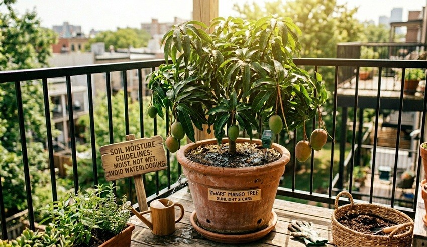 Growing mango tree at home