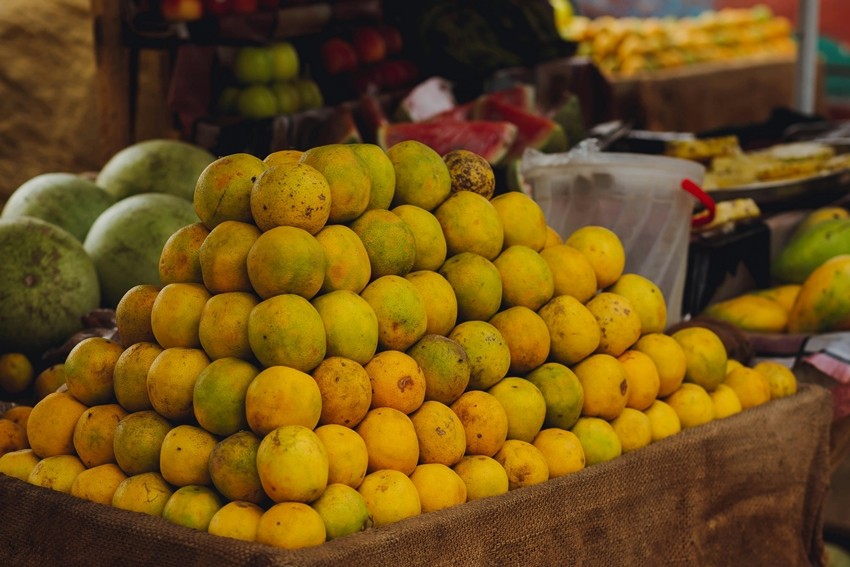 Guntur lemon market