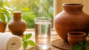 Warm water in summer benefits, Drinking hot water in hot weather,Summer hydration tips, Ayurveda on warm water in summer,Is it safe to drink warm water in summer for weight loss