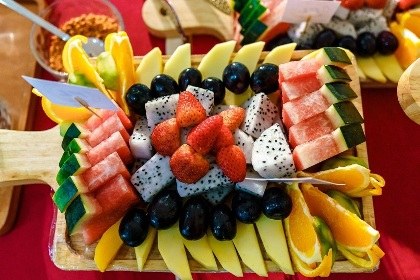Healthy fruit dishes
