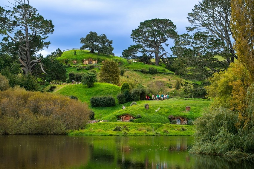 Hobbiton Movie Set, New Zealand