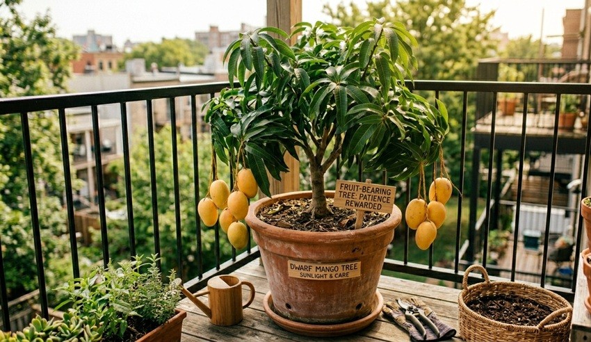 How to grow mango plant in pot
