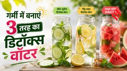 इस गर्मी कहीं आप न रह जाएं पीछे, बनाएं तीन तरह का रिफ्रेशिंग डिटॉक्स वॉटर