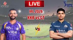 KKR vs GT LIVE Score, केकेआर बनाम गुजरात लाइव क्रिेकेट स्कोर: फिन एलन-रघुवंशी क्रीज पर, केकेआर का लाइव स्कोर 56/1